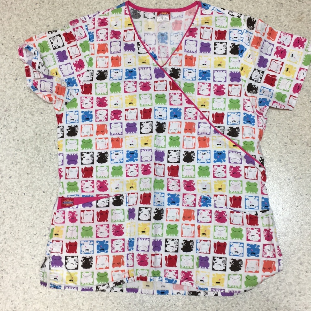 BOGO Animal Scrub Top